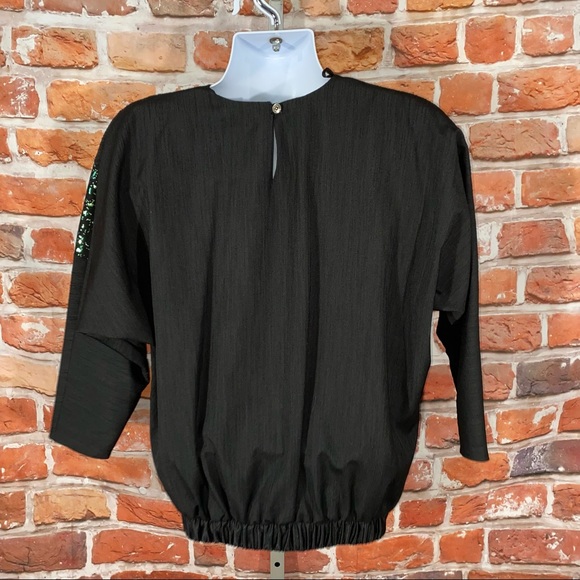 Vintage Weise sparkly ladies blouse 36 Large - Picture 6 of 10